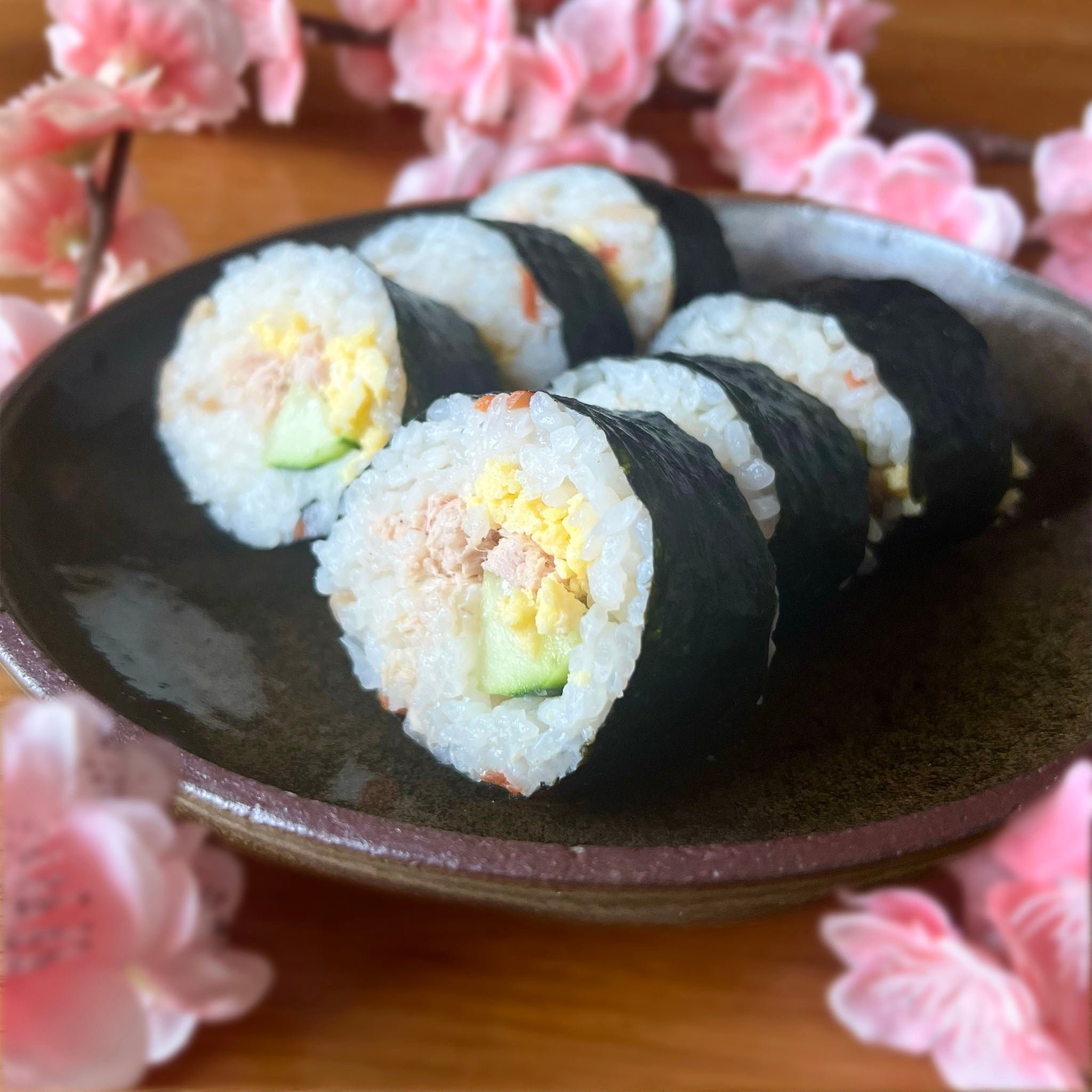 Kit Per Futomaki (Rotolo Sushi) con Ricetta E Makisu