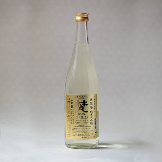 Sake Born Gold Junmai Daiginjo - Katokichibee (720 ml)