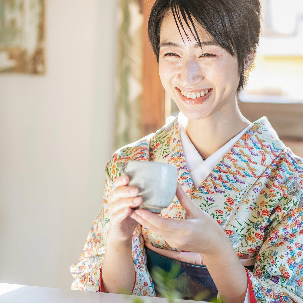 
                  
                    Tè Verde Shizuoka con Matcha in Bustine Triangolari - Kunitaro (39.6g-22pz). Megumi Takayama Beve il Tè
                  
                
