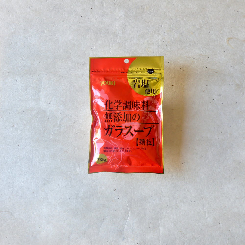 
                  
                    Preparato Granulare Naturale Dashi per Brodo di Pollo - Youki (70g) | Todoku Japan
                  
                