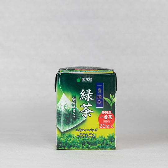 Tè Verde Shizuoka Con Matcha In Bustine Triangolari - Kunitaro (39.6 g - 22 pz)