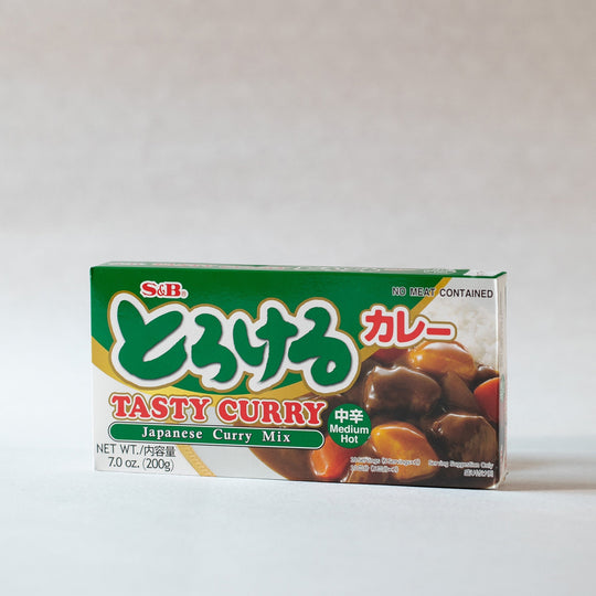 Preparato Per Curry Giapponese (Torokeru Curry) Medio Piccante - S&b (200 g)