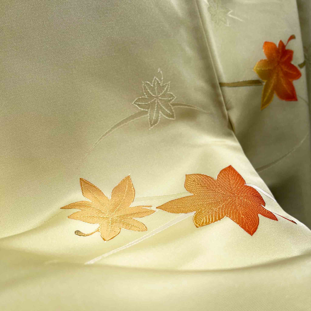 
                  
                    Haori D’Epoca In Seta Giacca Per Kimono Acero - Todoku Japan
                  
                