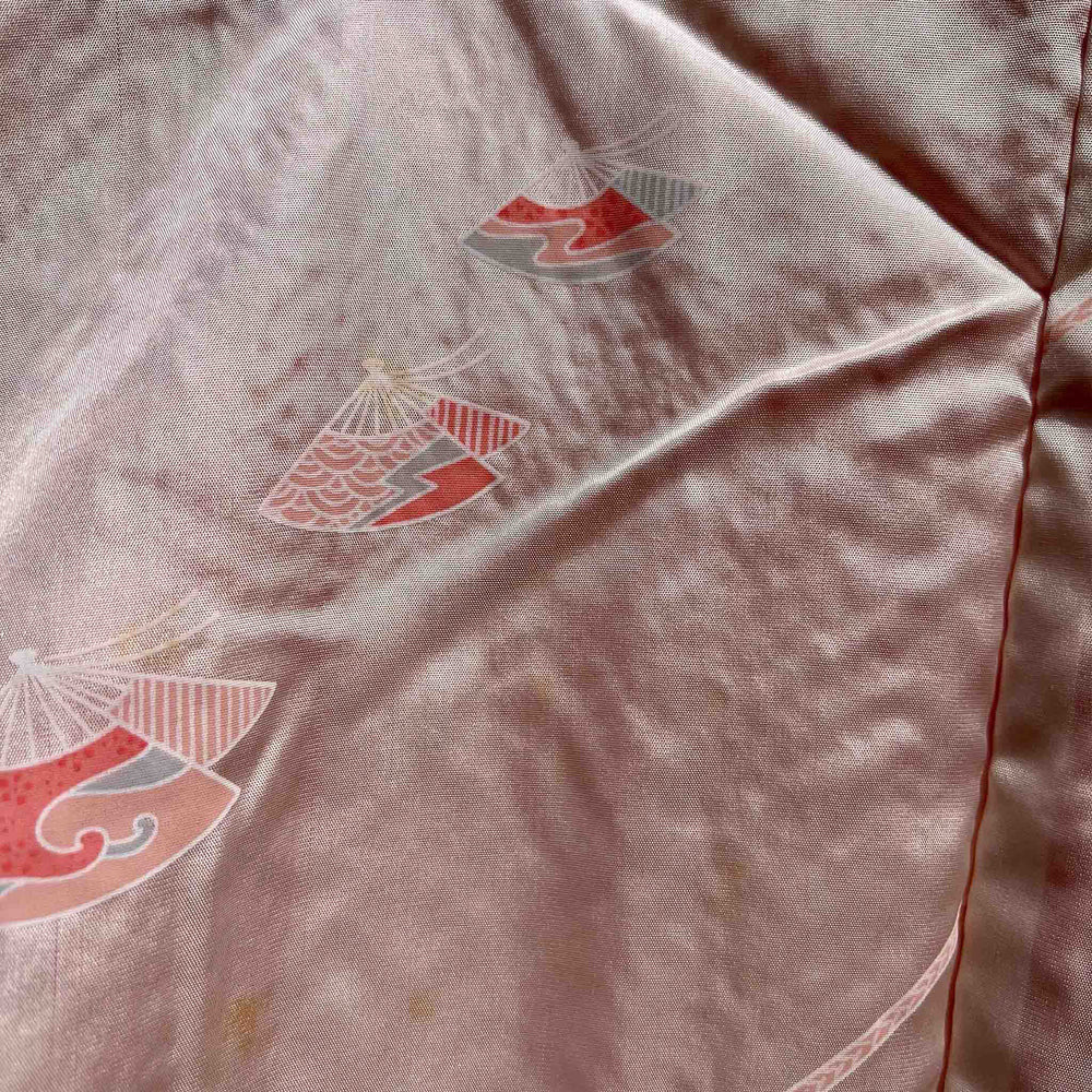 
                  
                    Haori D’Epoca In Seta Giacca Per Kimono Rosa - Todoku Japan
                  
                